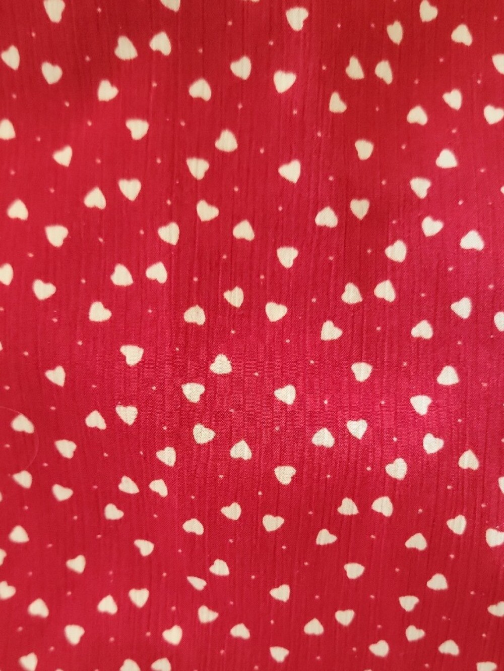 Red Heart Confetti Side Slit Skirt Size XS - Picture 4 of 5